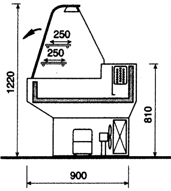 Kuchentheke Harmony Kuchenkühltheke Konditoreitheke Sinfonia